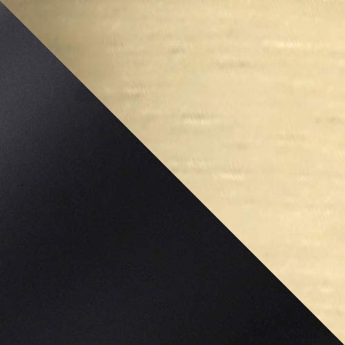 Matte Black & Brushed Gold