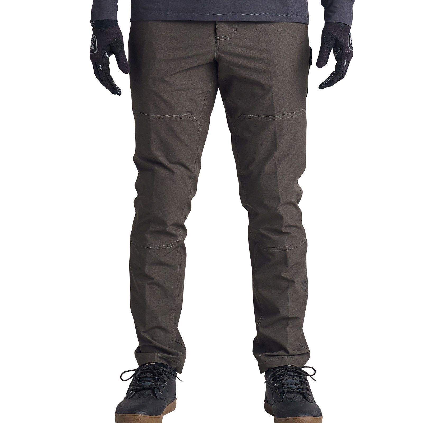 Ruckus Long Travel Pants for Men - Mono Dark Pine Color | Comfortable Hiking & Outdoor Adventure Pants