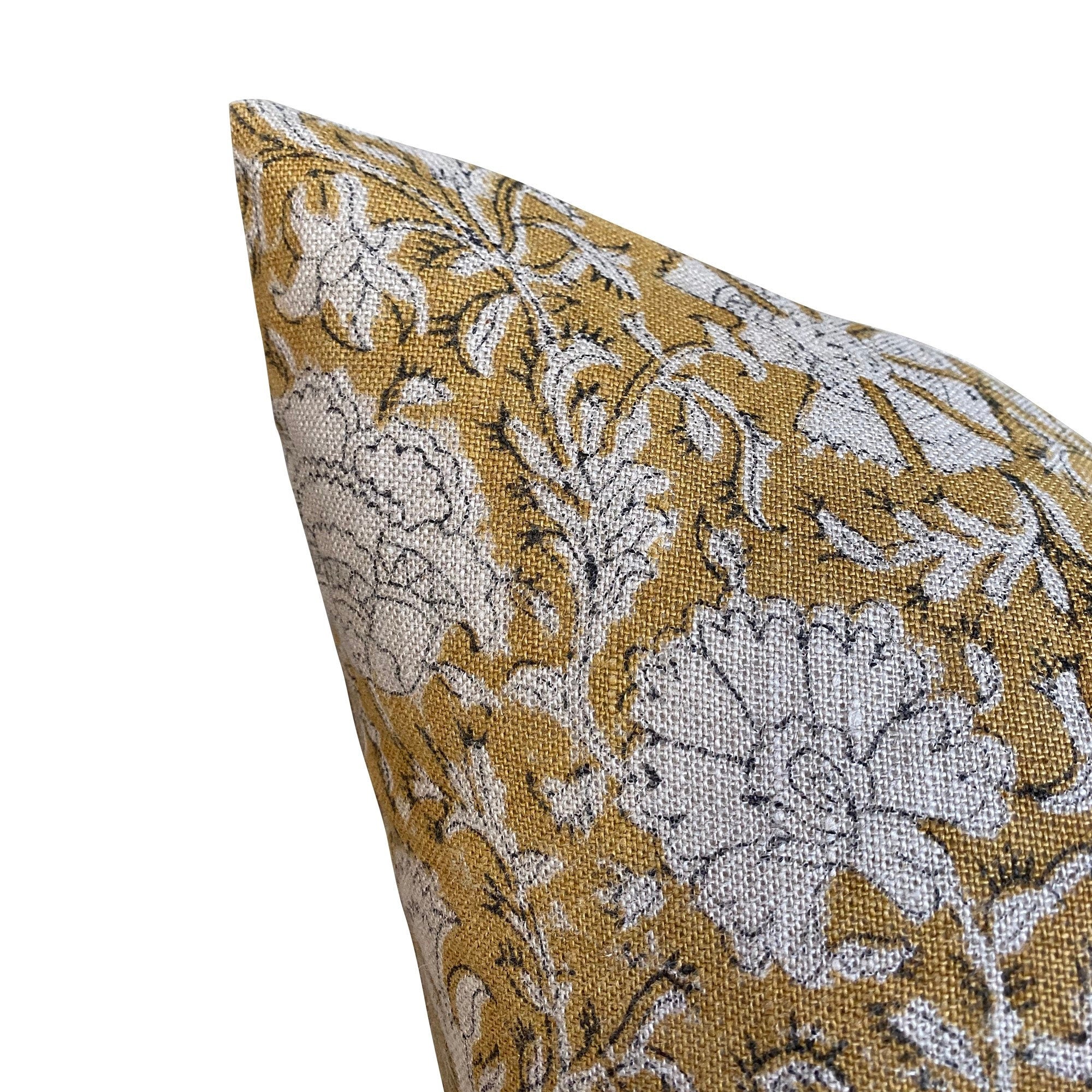Premium Mustard Yellow Pillow Cover - Soft & Durable Home Decor for Living Room, Bedroom, Sofa - Nisa Collection