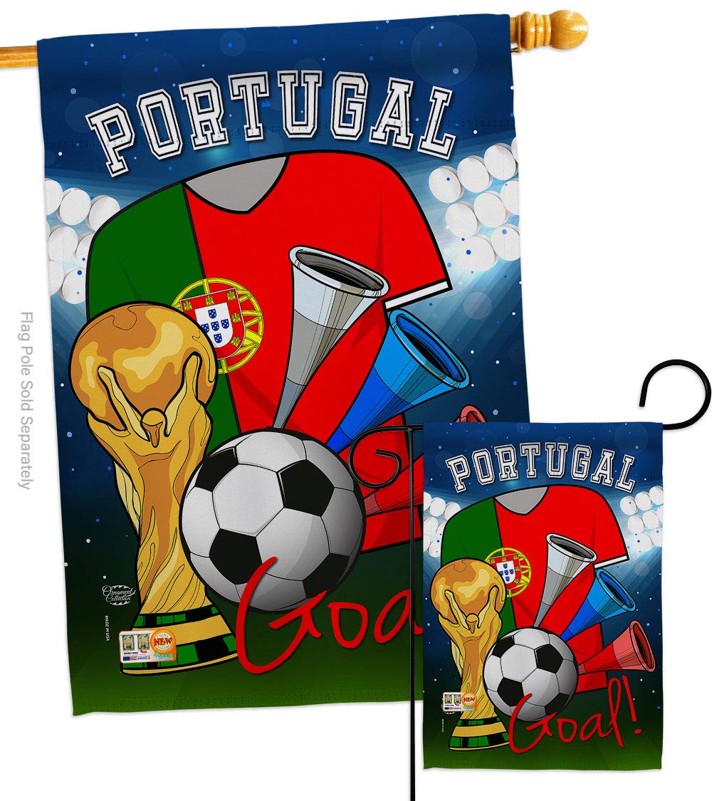 Portugal Soccer Flag Set - 28
