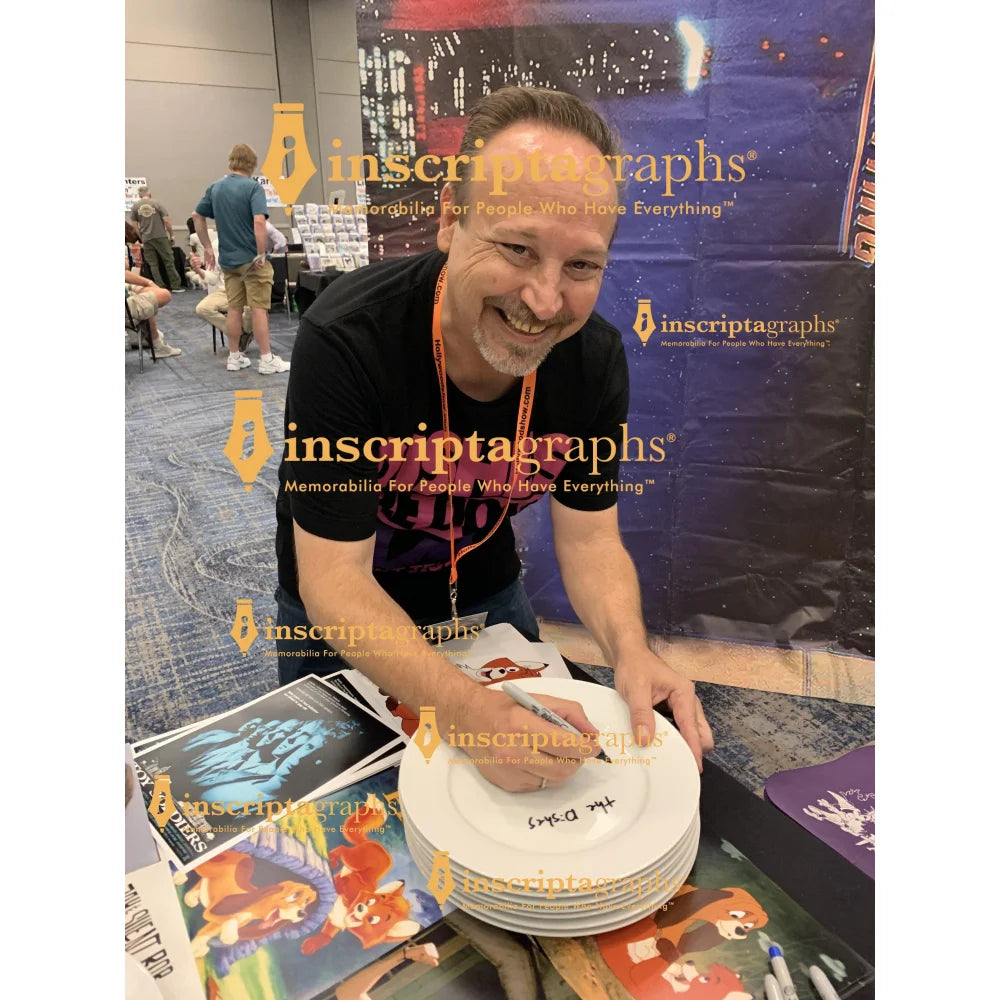 Keith Coogan Autographed Signed Plate - Don't Tell Mom the Babysitter's Dead Movie Memorabilia with JSA COA - Perfect for Film Collectors & 90s Nostalgia Fans