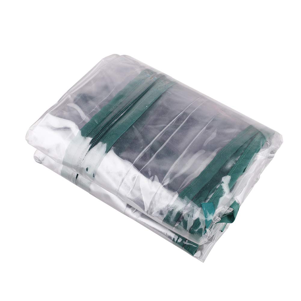 4 Tier Greenhouse Replacement Cover - Portable Grow Tent for Plants, Flowers & Vegetables - Cold, Frost, Wind & Rain Protection - Ideal for Indoor & Outdoor Gardening, Backyard & Patio Use