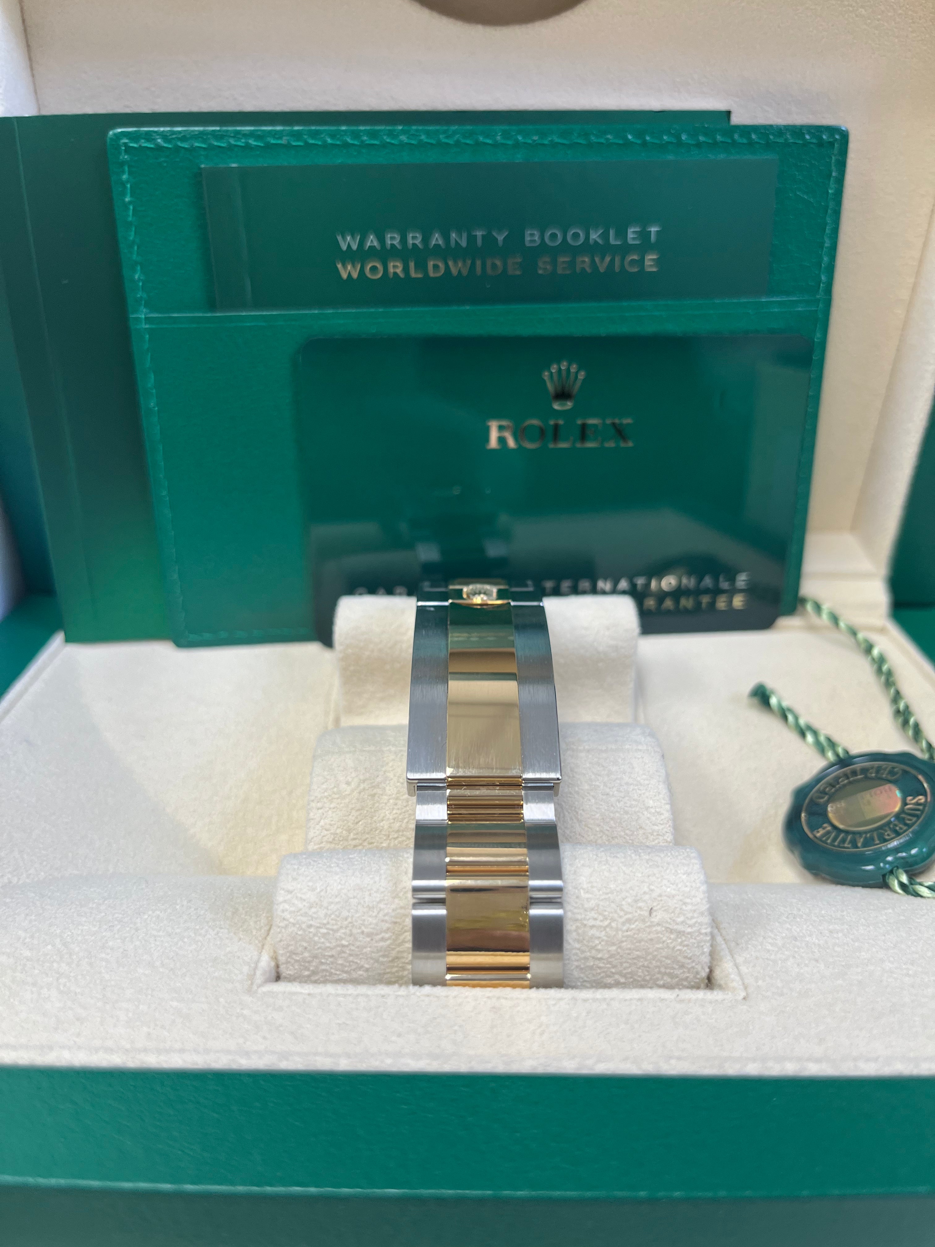 Rolex Submariner Two Tone Stainless Steel & Yellow Gold Watch - Black Dial with Ceramic Bezel (Ref# 126613LN) | Luxury Diving Watch for Men, Perfect for Professional Divers & Formal Occasions