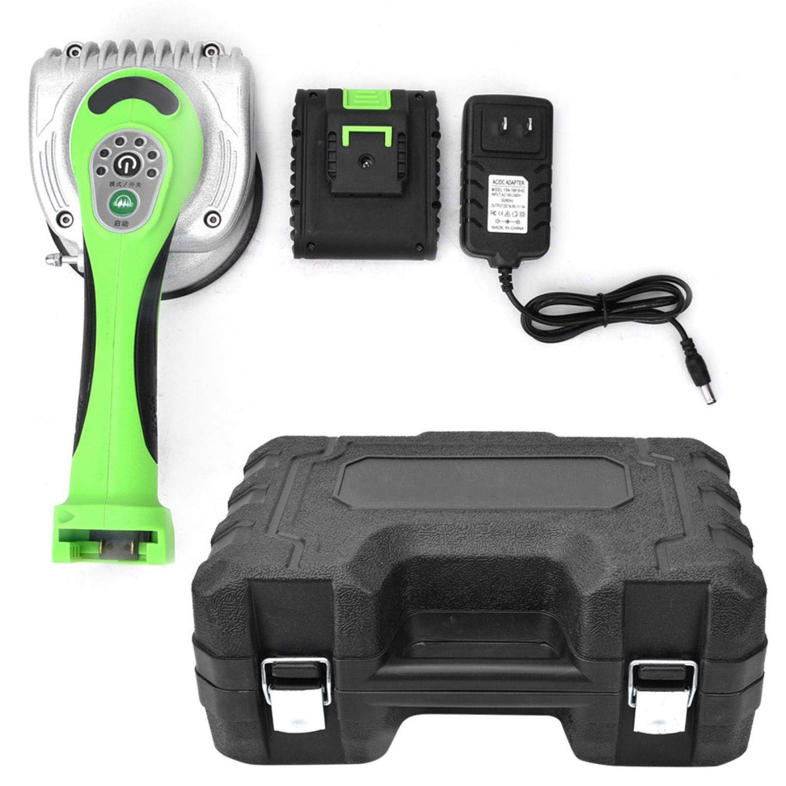 16.8V Cordless Tile Vibrator - Professional Floor & Wall Tiling Tool with US Plug (100-240V) - Portable Leveling Machine for Perfect Plaster Laying - Ideal for DIY Home Renovation & Professional Construction Projects