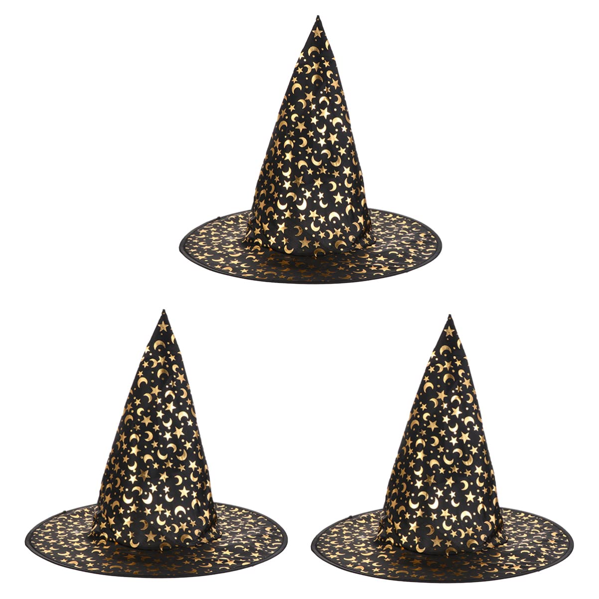 ABOOFAN Halloween Wizard Hat - Sparkly Witch Hat for Cosplay & Costume Parties - Perfect for Adults & Kids - Masquerade Accessory & Witch Headwear for Halloween, Dress-Up & Themed Events