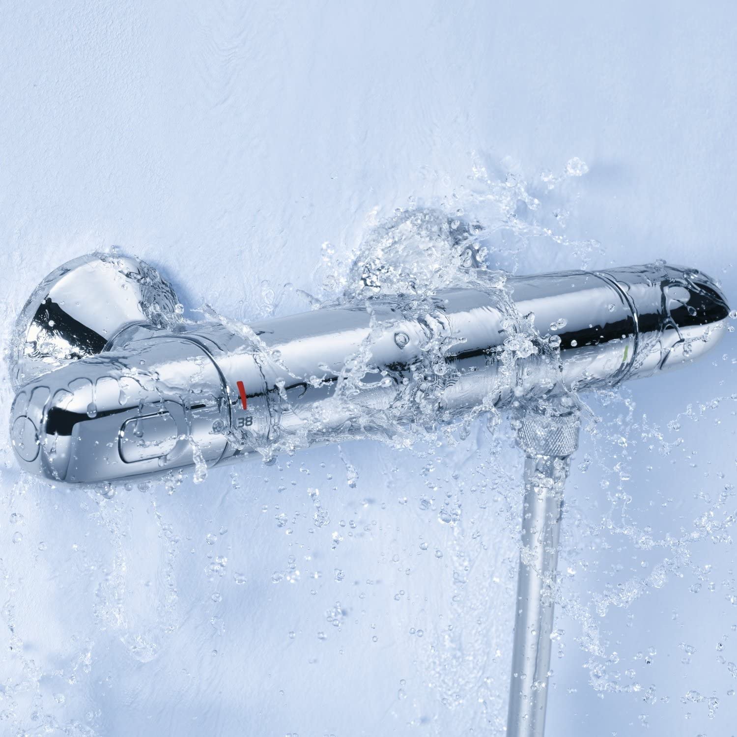 GROHE 34146003 Grohtherm 1000 Thermostatic Shower Valve - Temperature Control for Safe & Comfortable Bathing - Perfect for Modern Bathrooms & Spa-Like Showers