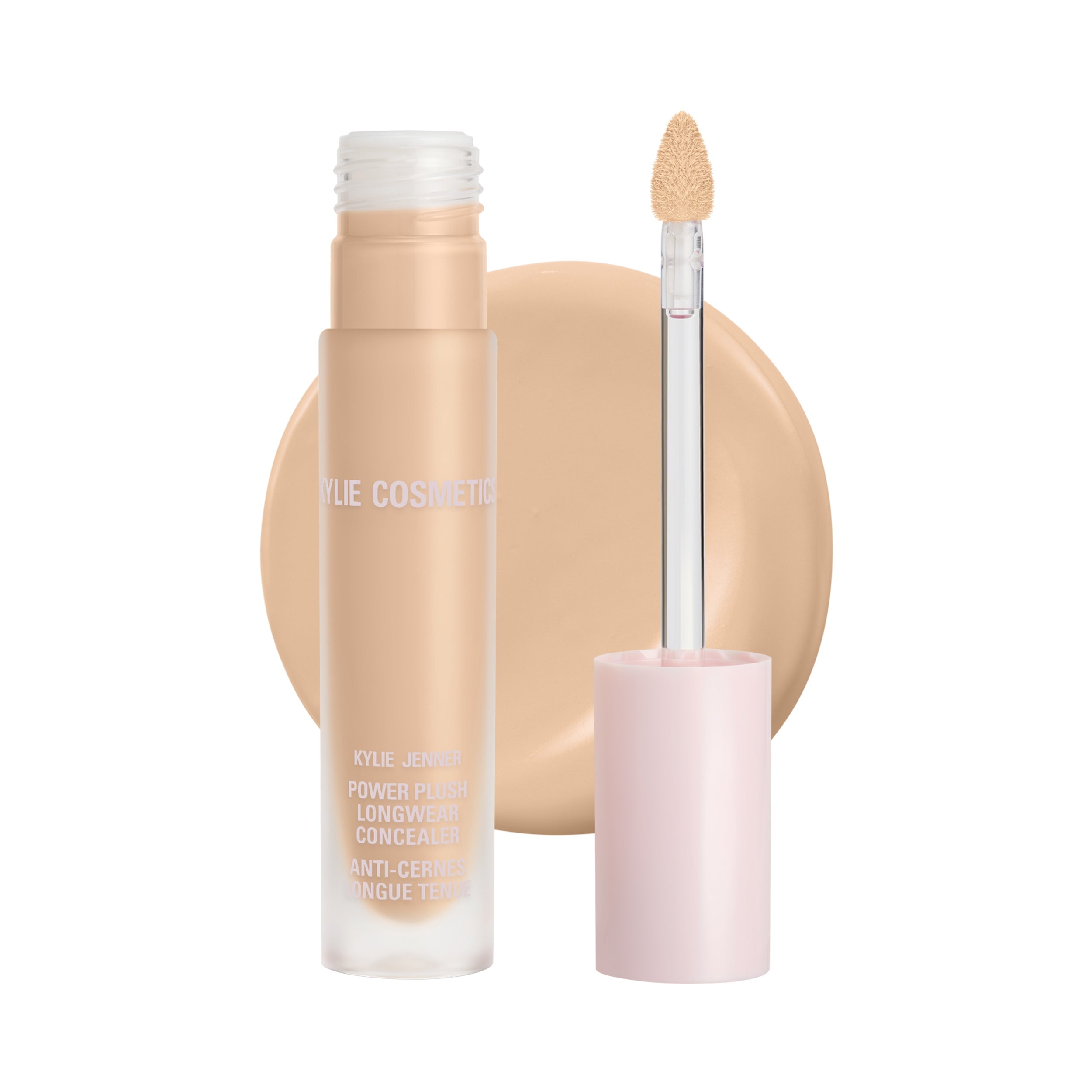 Long-lasting Power Plush Concealer - Full Coverage & Hydrating for Flawless Skin | Perfect for Daily Makeup & Special Occasions