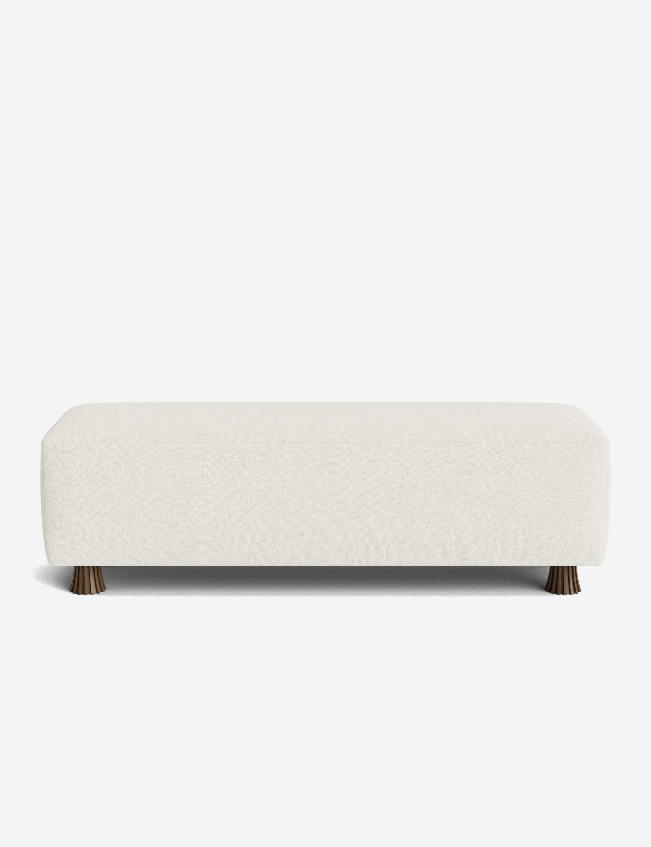 Ansel Bench by DISC Interiors - Modern Wooden Entryway Bench with Storage | Perfect for Hallway, Living Room & Bedroom Décor