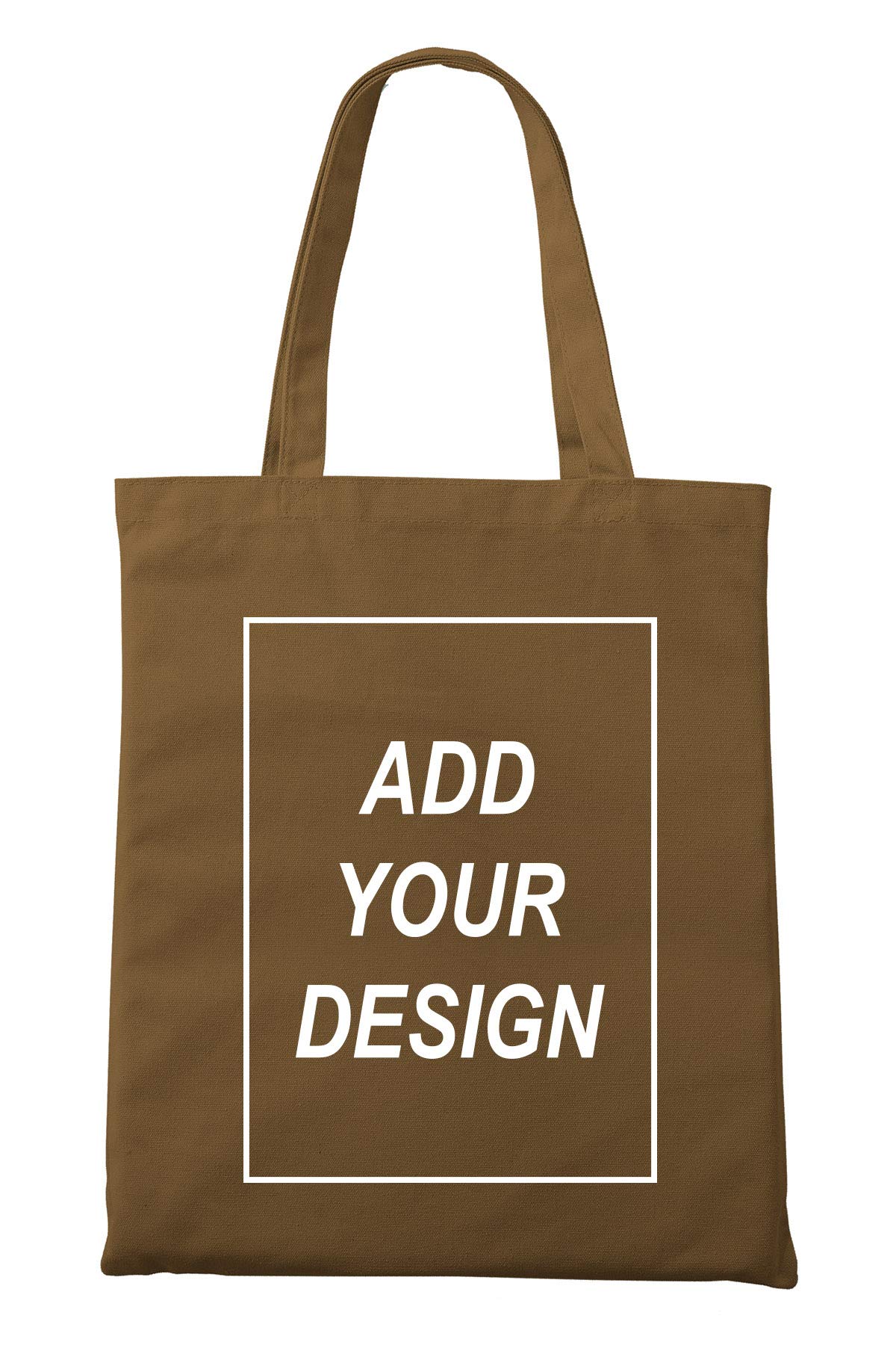 Custom Personalized Women's Tote Bag - Eco-Friendly Canvas Shopping Bag with Your Own Design - Perfect for Groceries, Beach Trips & Everyday Use