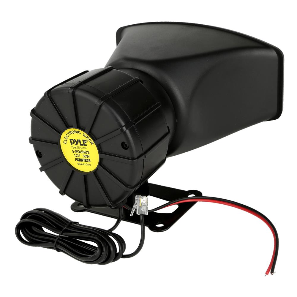 Portable Siren Horn PA Speaker System with Microphone - Ideal for Emergency Alerts, Outdoor Events, and Public Announcements