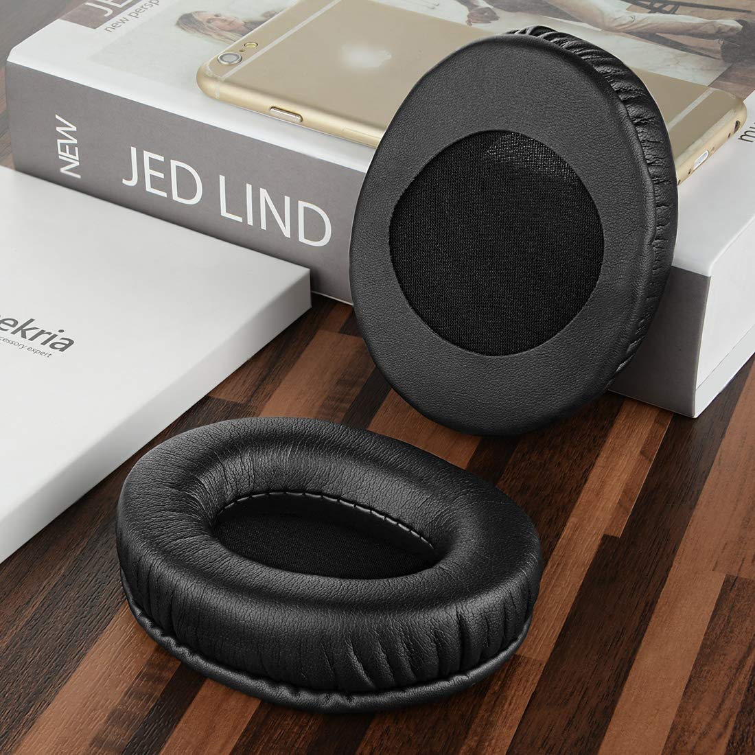 Geekria QuickFit Replacement Ear Pads for Philips L1 L2 L2BO Fidelio Headphones - Premium Memory Foam Ear Cushions & Headset Earpads (Black) - Perfect for Gaming, Music & Office Use