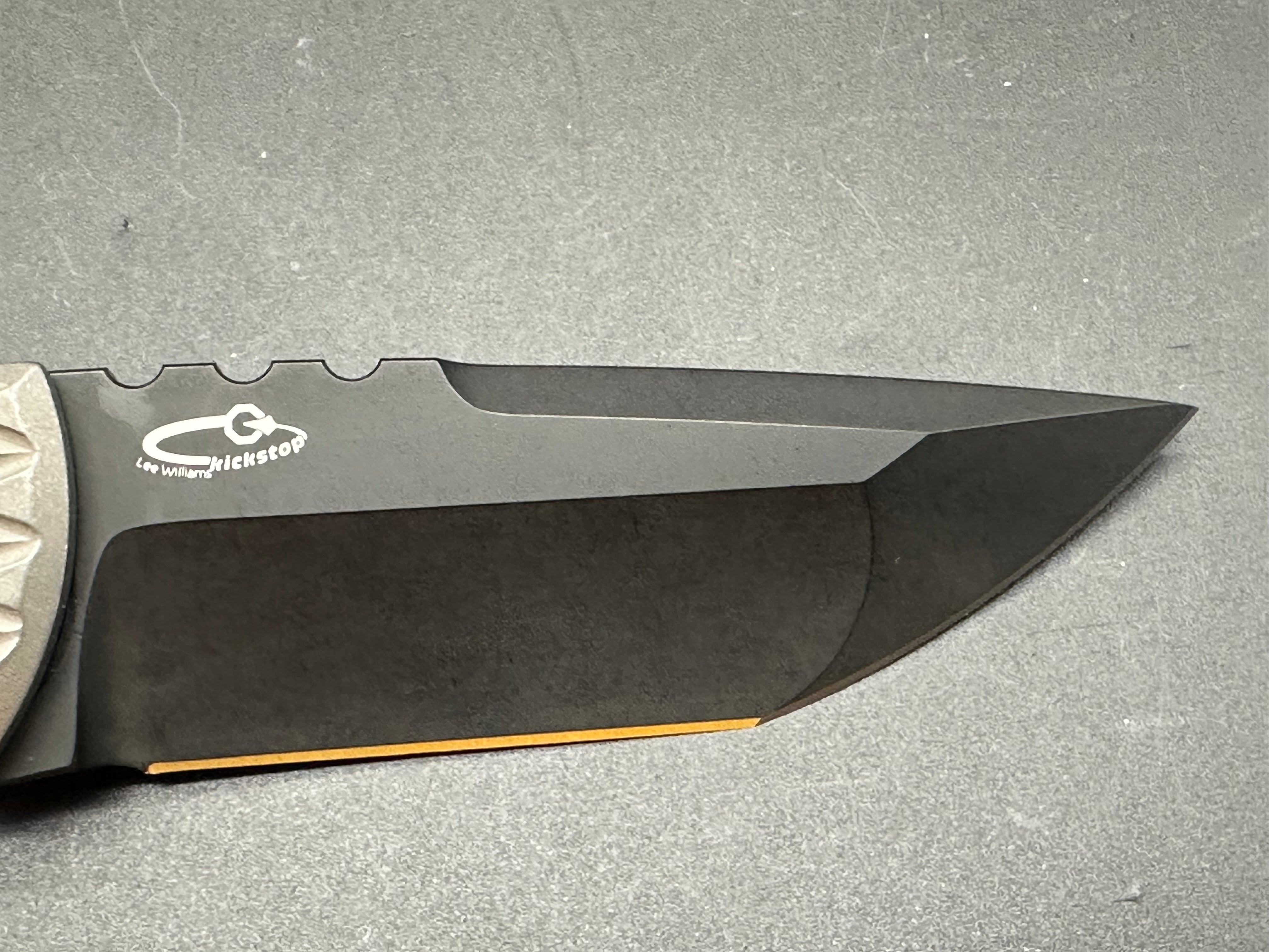 Chaves Redencion 229 Kickstop Tanto Knife - Diamond Frag Pattern, Fanatic Edge - Tactical EDC, Outdoor Survival, and Everyday Carry