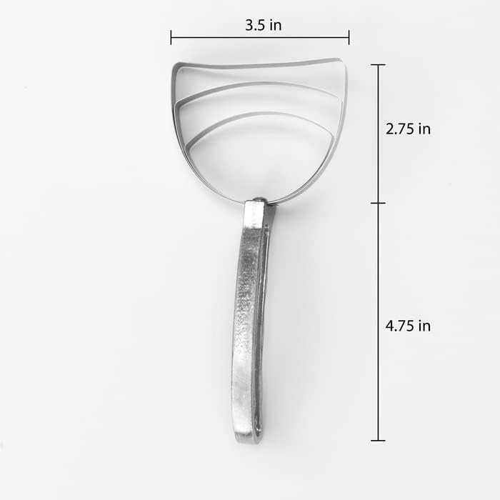 Premium Stainless Steel Bone Duster for Meat Processing - Professional Kitchen Tool for Butchers & Home Chefs | Perfect for Sausage Making, BBQ, and Meat Preparation
