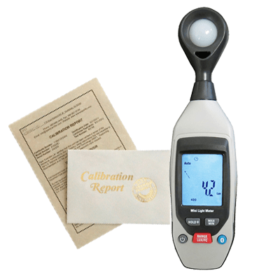 Professional Recertified Light Meter for Visible Light - Accurate Measurement for Photography, Film, and Scientific Research