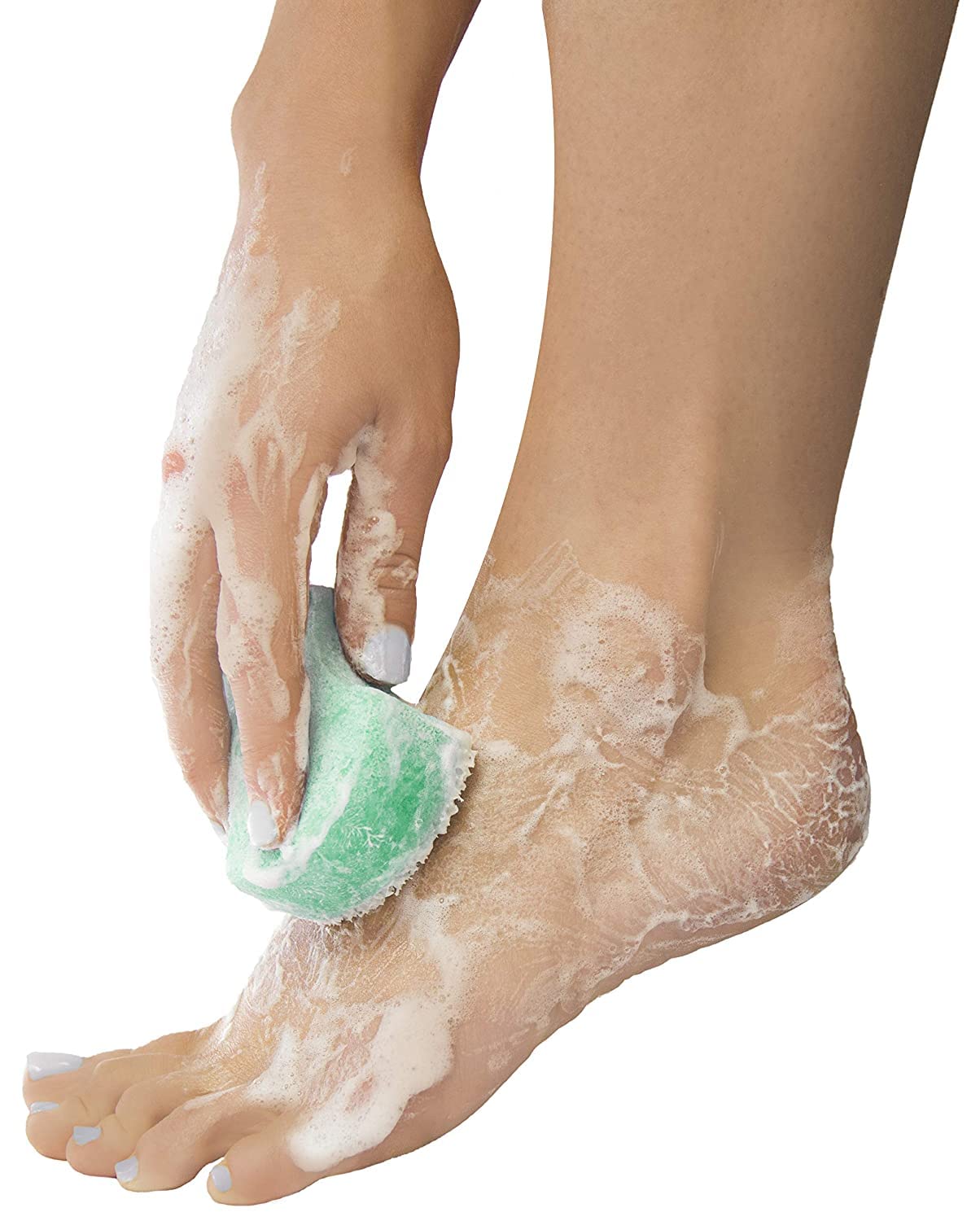 Natural Pumice Stone for Feet - Effective Callus Remover & Pedicure Tool for Men & Women | Exfoliates Dead Skin, Softens Heels - Perfect for Home Spa, Pedicures & Foot Care Routine