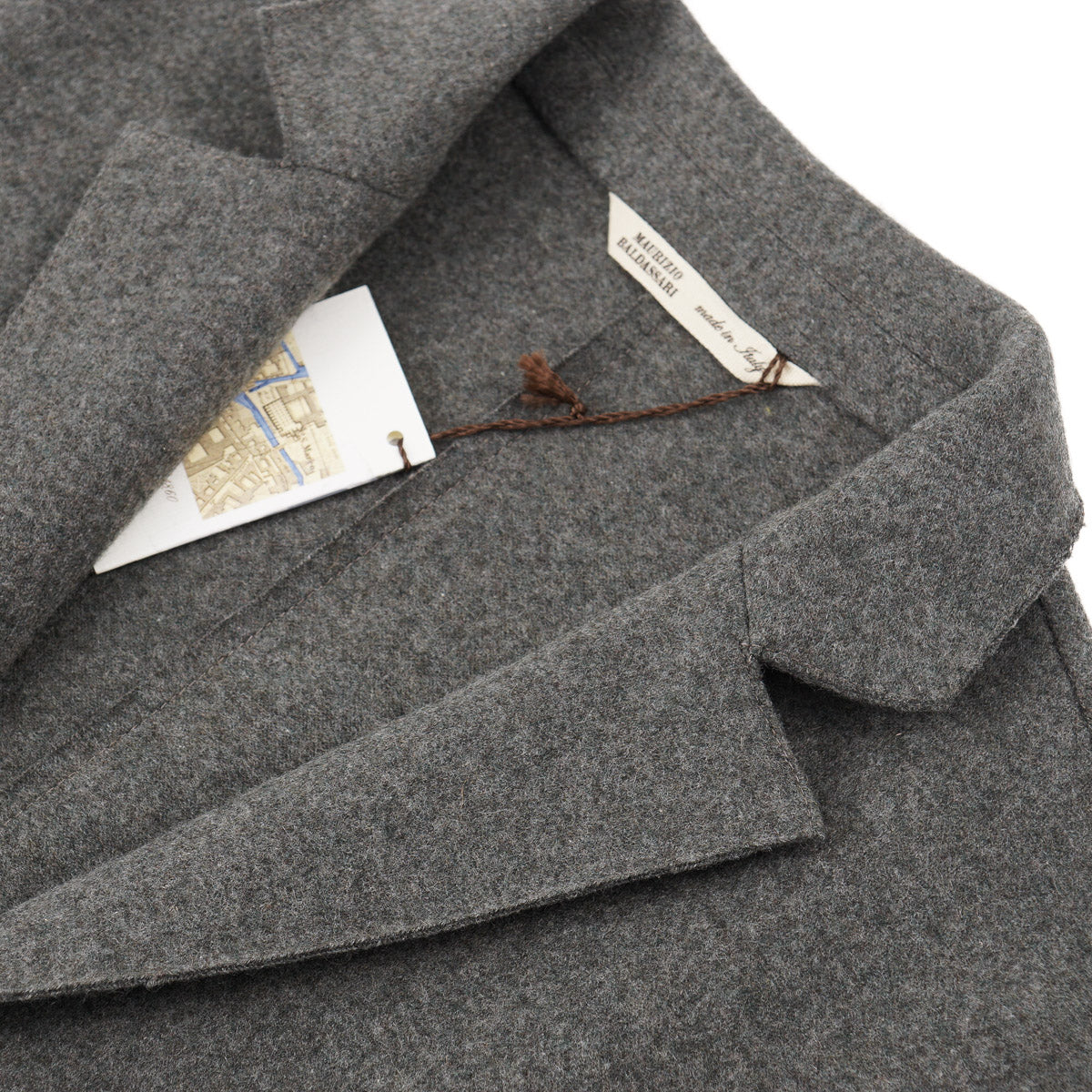 Luxury Maurizio Baldassari Cashmere Soft Jacket Blazer for Men - Premium Italian Wool Coat for Business, Office & Formal Occasions