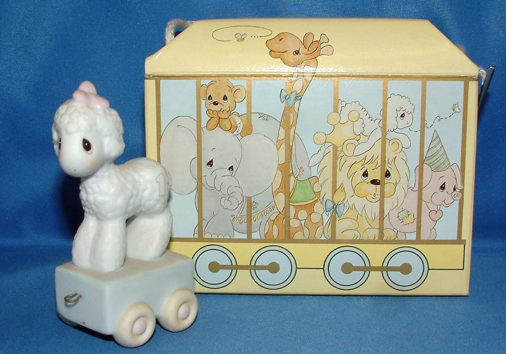 Happy Birthday Little Lamb Train Toy - Cute Birthday Gift for Kids & Toddlers - Perfect for Birthday Parties & Nursery Decor