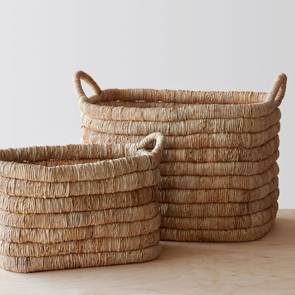 Merapi Storage Baskets - Foldable Fabric Bins for Home Organization | Perfect for Closet, Nursery & Laundry Room Storage
