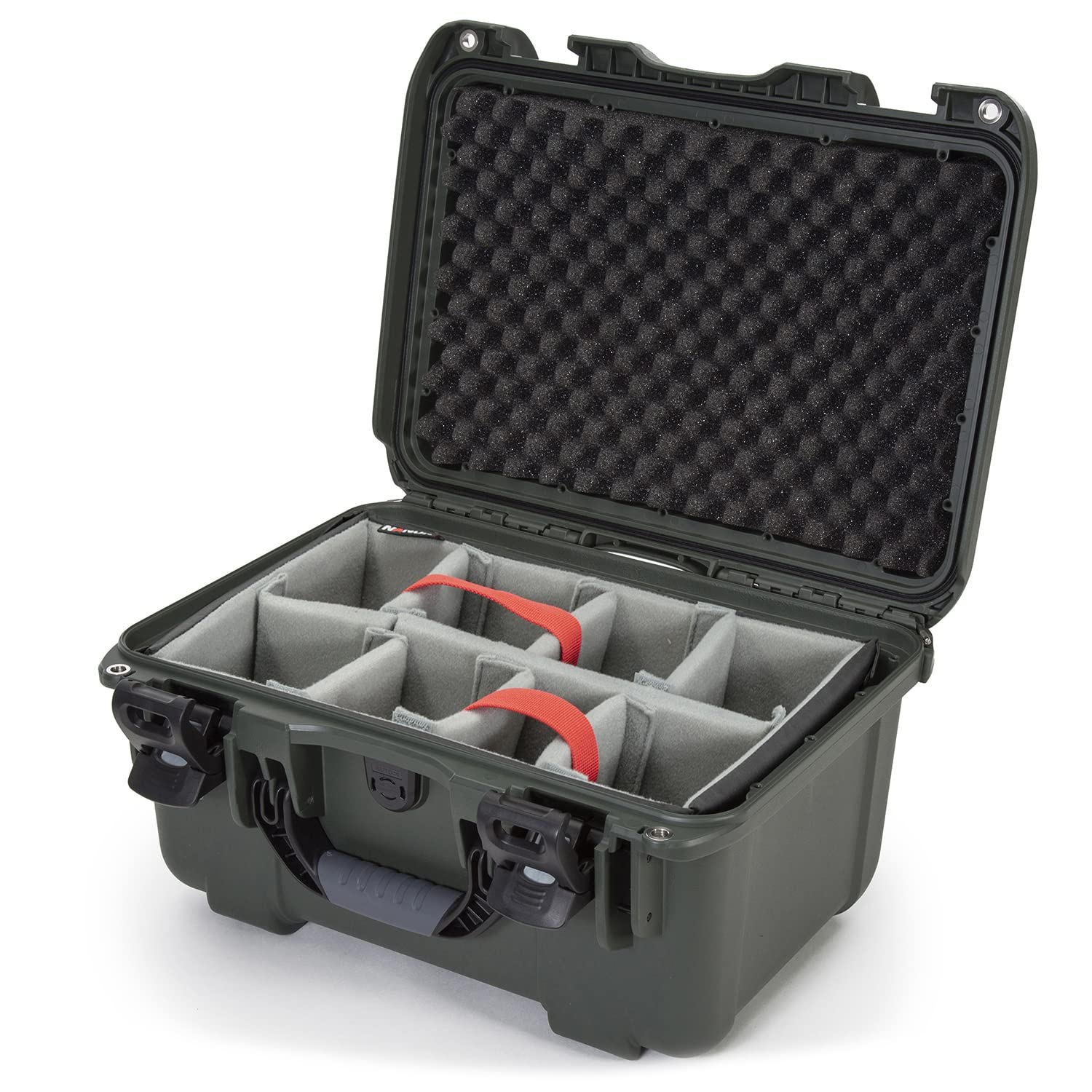 Nanuk 918-2005 Silver Hard Case with Padded Dividers - Durable Protective Case for Cameras, Electronics & Equipment - Perfect for Travel, Storage & Outdoor Adventures