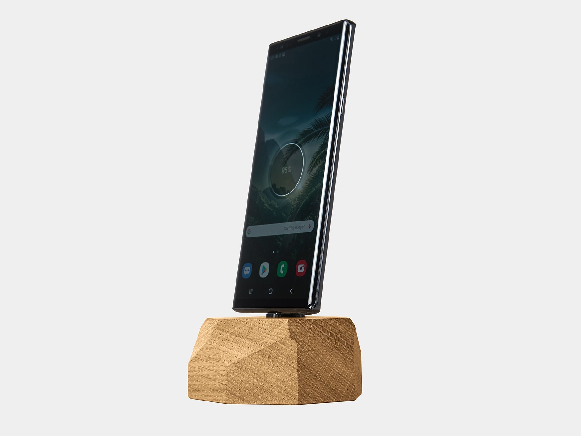 Wireless Charging Dock for iPhone & Android - Fast Qi-Compatible Phone Stand with LED Indicator for Home, Office & Car Use