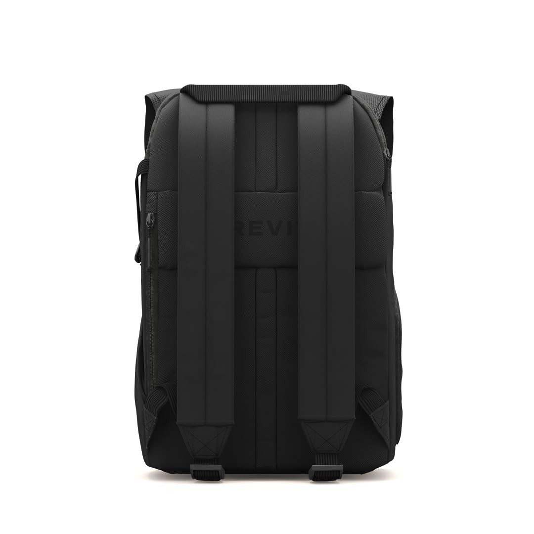 BREVITE The Runner - 18L Compact Camera Backpack for Photographers | Lightweight Travel DSLR Backpack with Laptop Compartment | Waterproof & Durable for Hiking, Commuting & Air Travel (Triple Black)