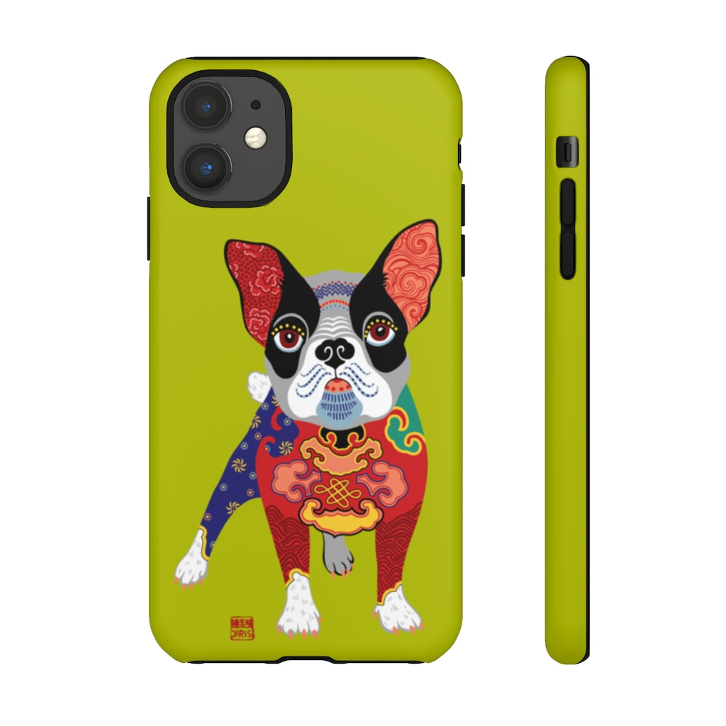 Chinese Zodiac Dog Phone Case - Cute & Durable iPhone Cover for Protection | Perfect Gift for Dog Lovers & Chinese New Year Celebrations