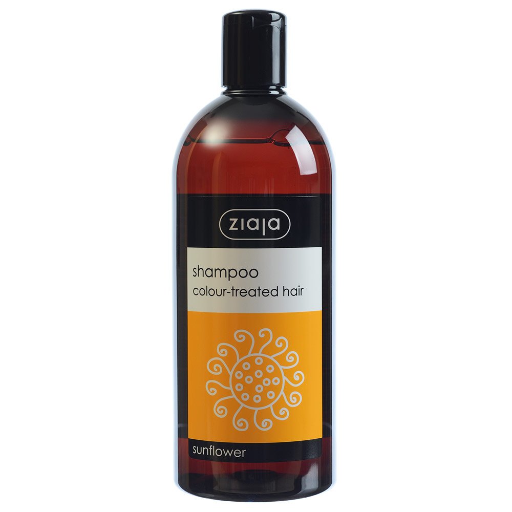 Ziaja Sunflower Shampoo for Dry Hair - Natural Nourishing & Hydrating Shampoo with Sunflower Extract - Gentle Cleansing for Soft, Shiny Hair - Perfect for Daily Use at Home & Salon