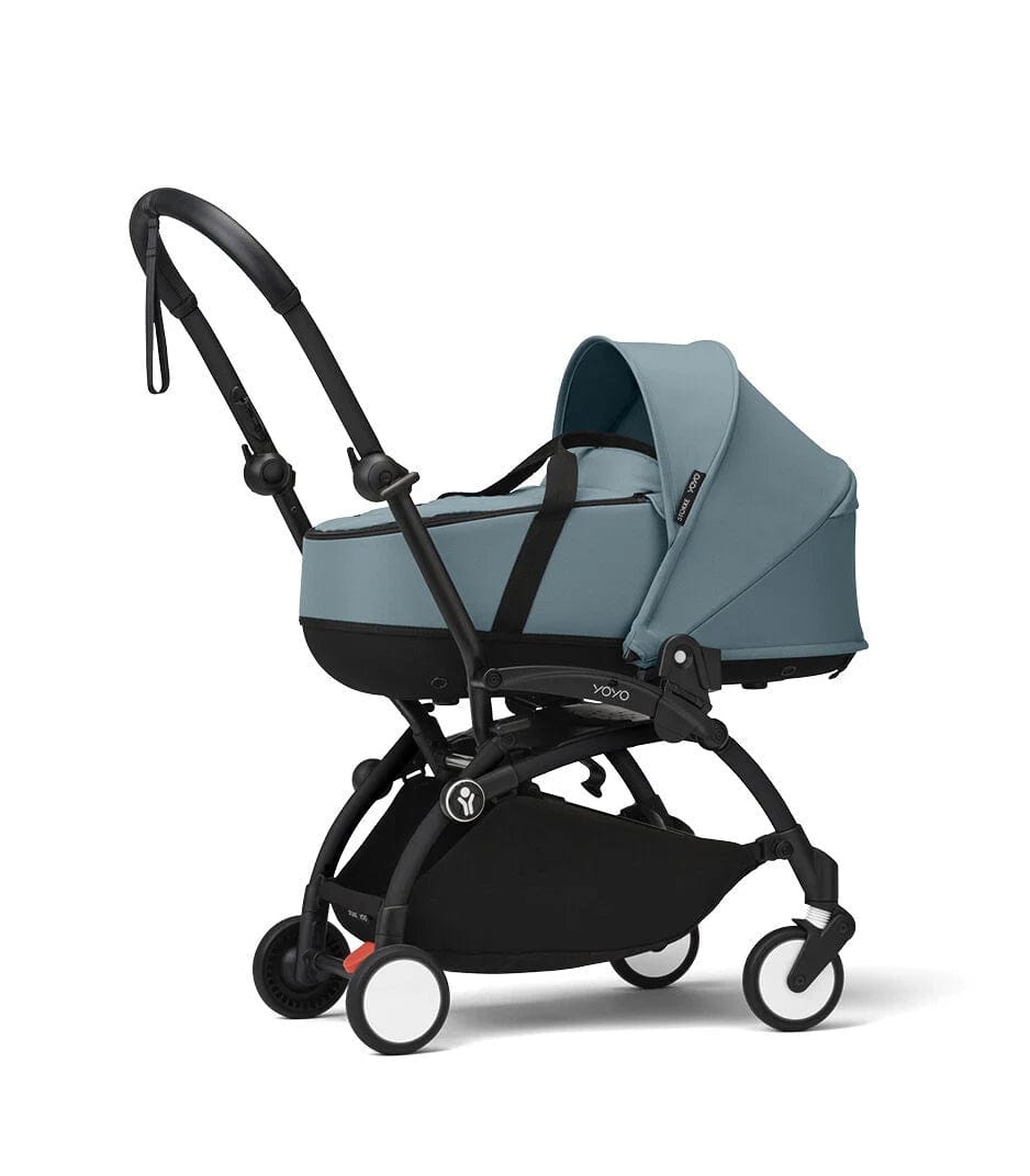 Stokke YOYO 3 Lightweight Travel Stroller with Bassinet - Compact Foldable Baby Pushchair for Airplane & City Use