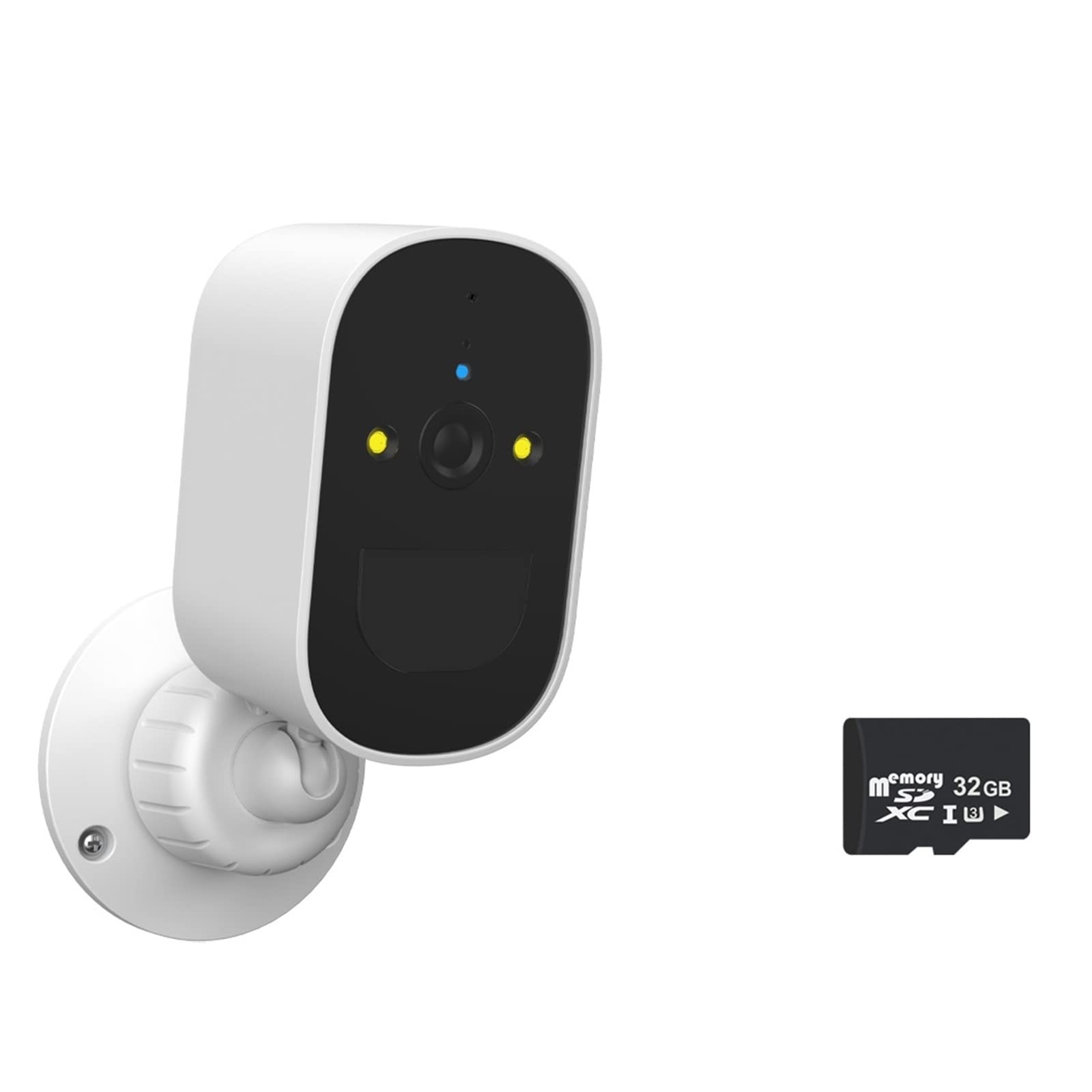 Solar Security Camera with PIR Detection - 1080P Wireless Outdoor Surveillance for Home Security