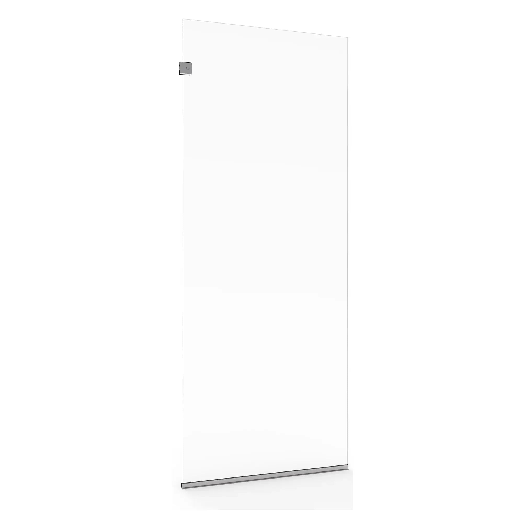 30 x 76 Inch Frameless Shower Screen - Clear Tempered Glass Bathroom Enclosure for Modern Walk-In Showers, Spa-Like Bathroom Upgrade, Waterproof & Easy to Clean
