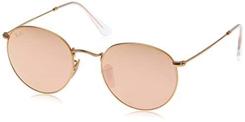 Matte Gold/Light Brown Mirrored Pink
