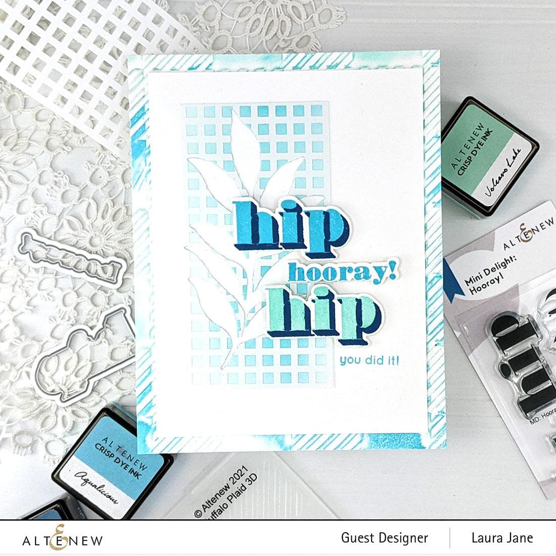 Mini Delight Stamp & Die Set for Card Making, Scrapbooking & DIY Crafts – Perfect for Handmade Greeting Cards, Invitations & Paper Projects