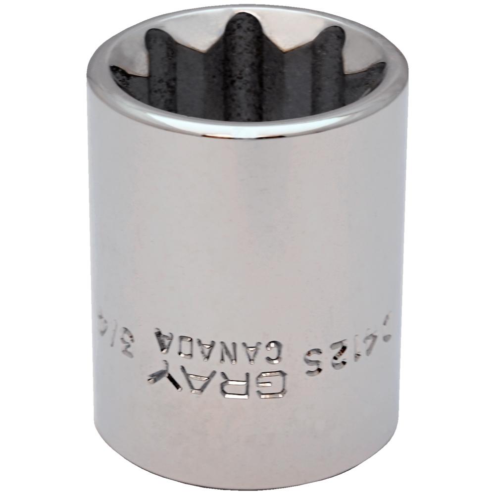 1/2 Inch Drive Double Square Sockets - Standard Length for Automotive Repair & DIY Projects