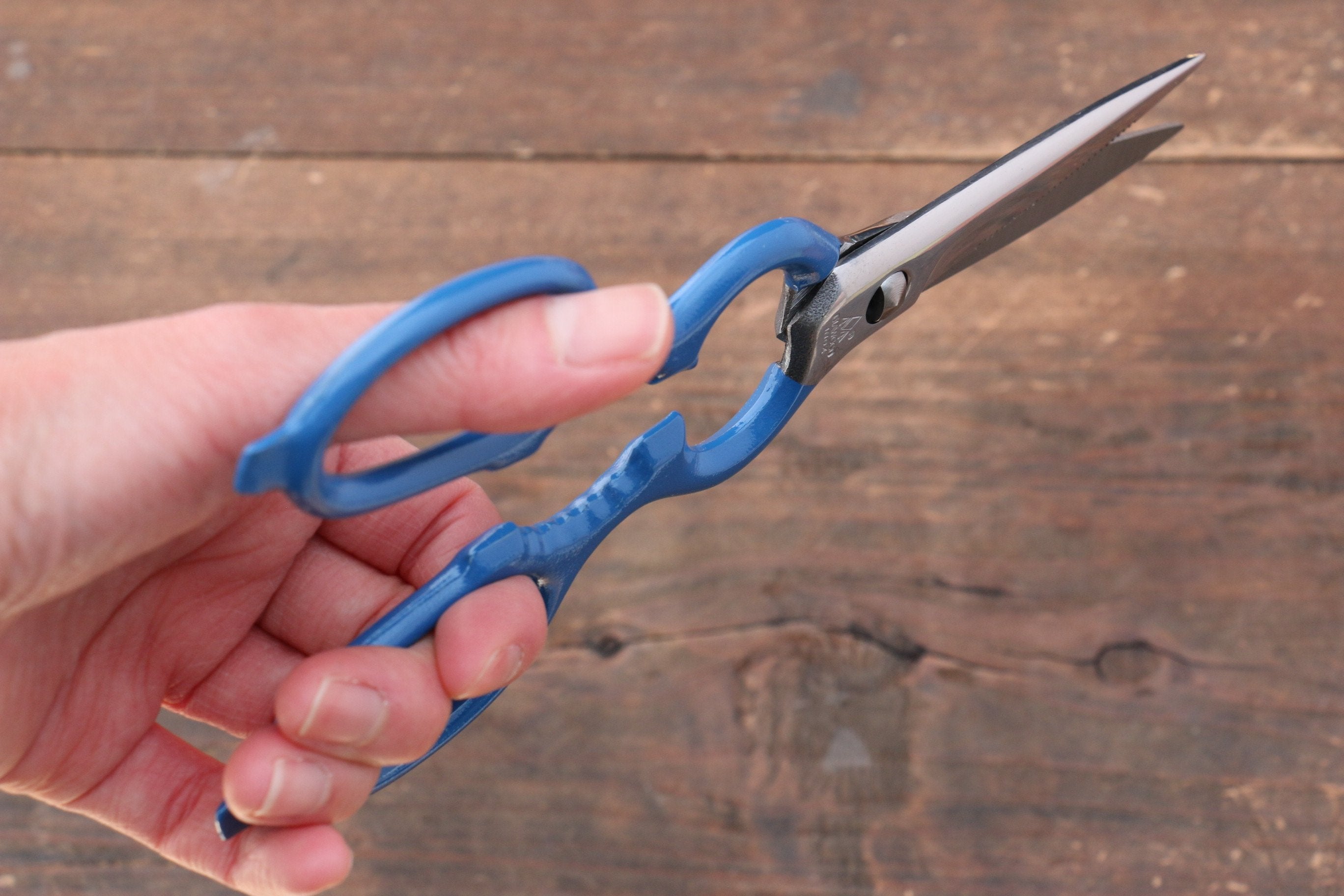 Premium MT INOX Stainless Steel Scissors - Ultra Sharp Kitchen Shears for Cutting Meat, Herbs, Poultry - Heavy Duty Food Scissors for Cooking, Crafting & Household Use