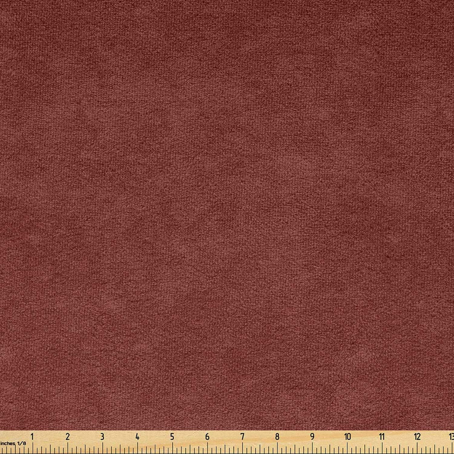 Ambesonne Faux Suede Fabric by The Yard - Digitally Printed Grunge Texture, Durable & Washable DIY Upholstery Material (2 Yards, Persian Orange) for Indoor/Outdoor Home Decor, Crafts & Furniture Projects