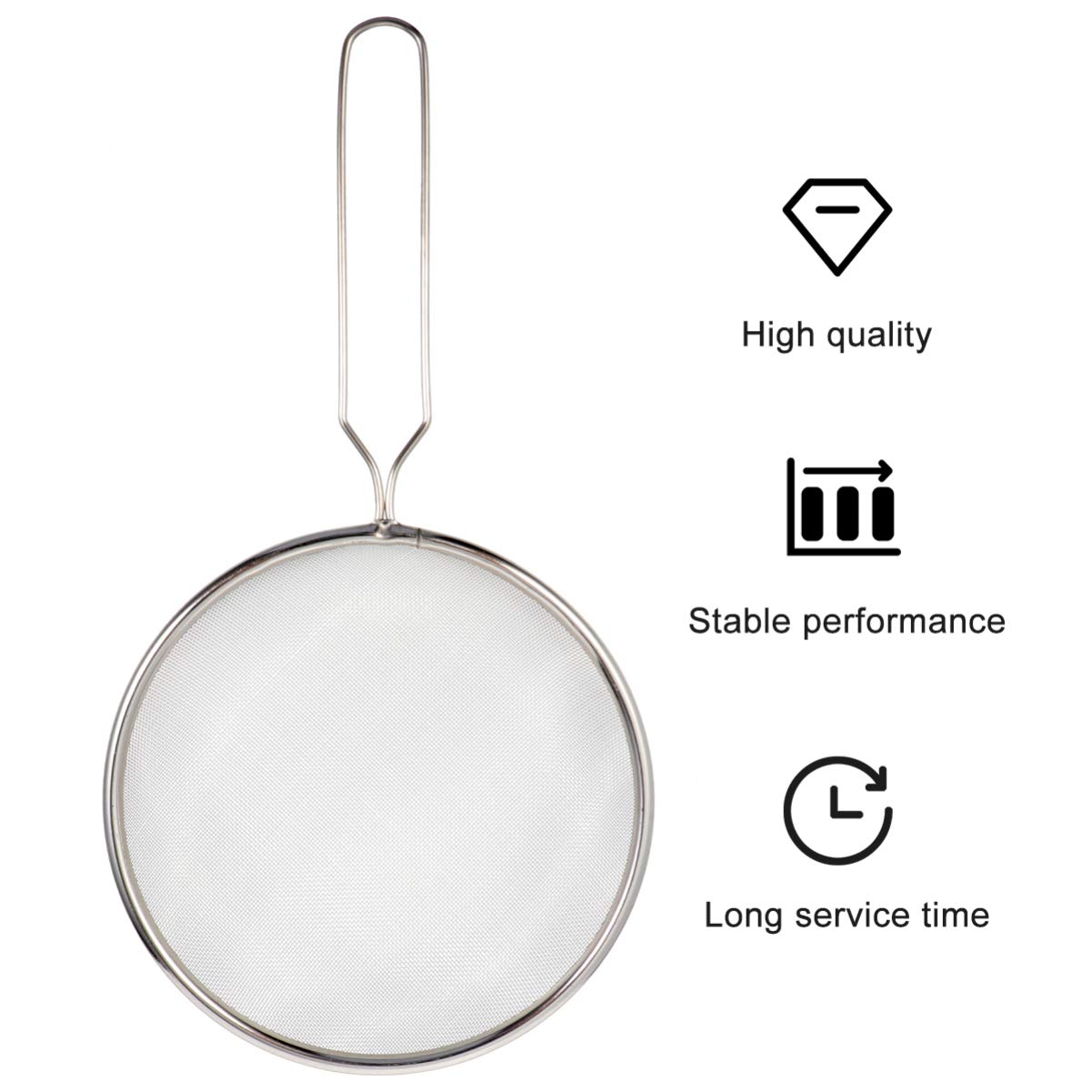 Balacoo Stainless Steel Pet Sand Shovel & Mesh Filter - Reptile Cleaning Tool with Sieve for Terrarium, Litter Box & Habitat Maintenance | Durable Reptile Supplies for Easy Sand Sifting & Waste Removal