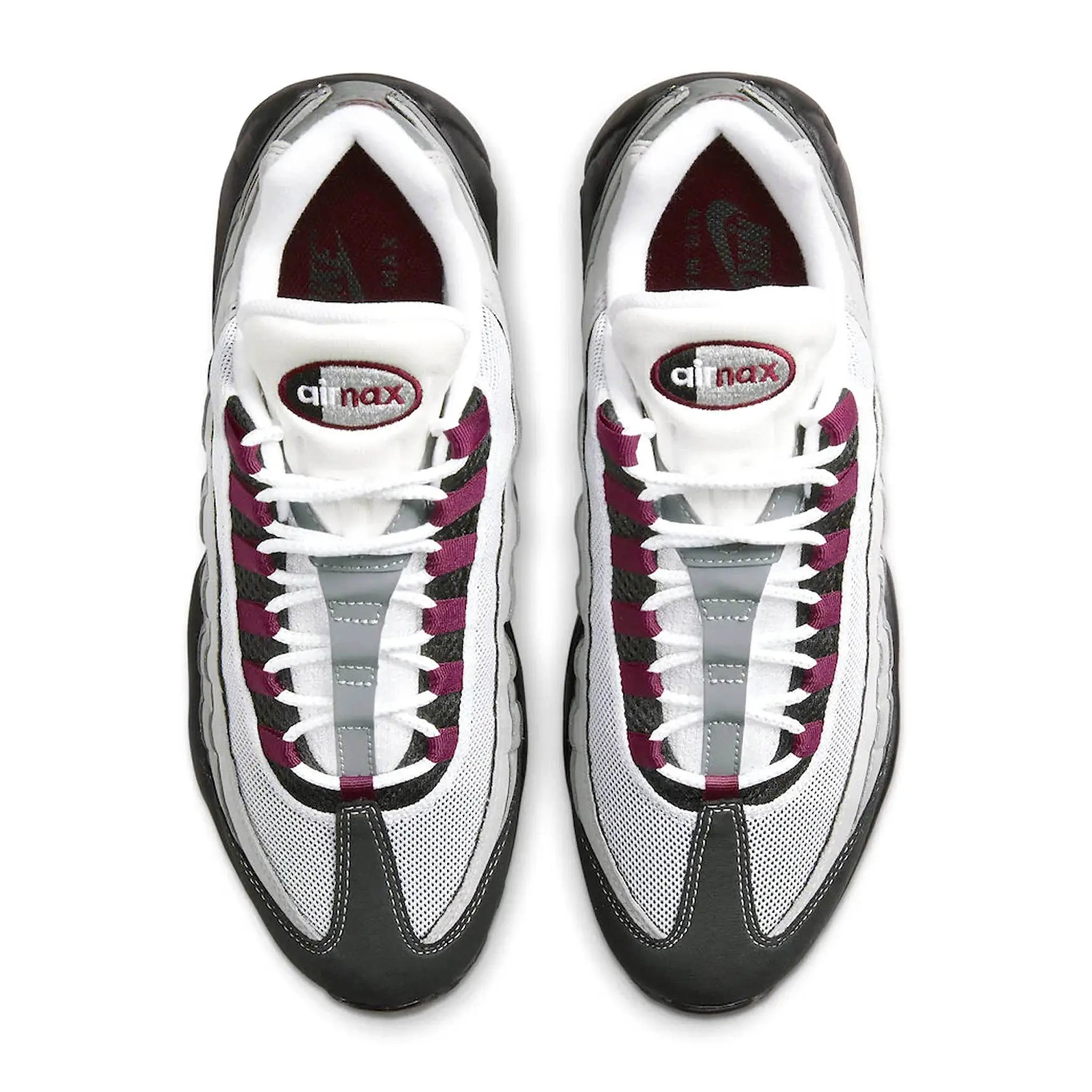 Nike Air Max 95 Dark Beetroot Running Shoes for Men - Comfortable Cushioned Sneakers for Jogging, Gym Workouts & Casual Wear