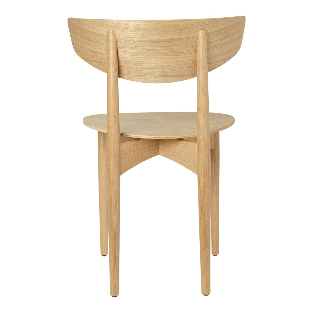 Premium Herman Wood Dining Chair - Solid Wood Construction, Comfortable & Stylish - Perfect for Kitchen, Dining Room, and Restaurant Use