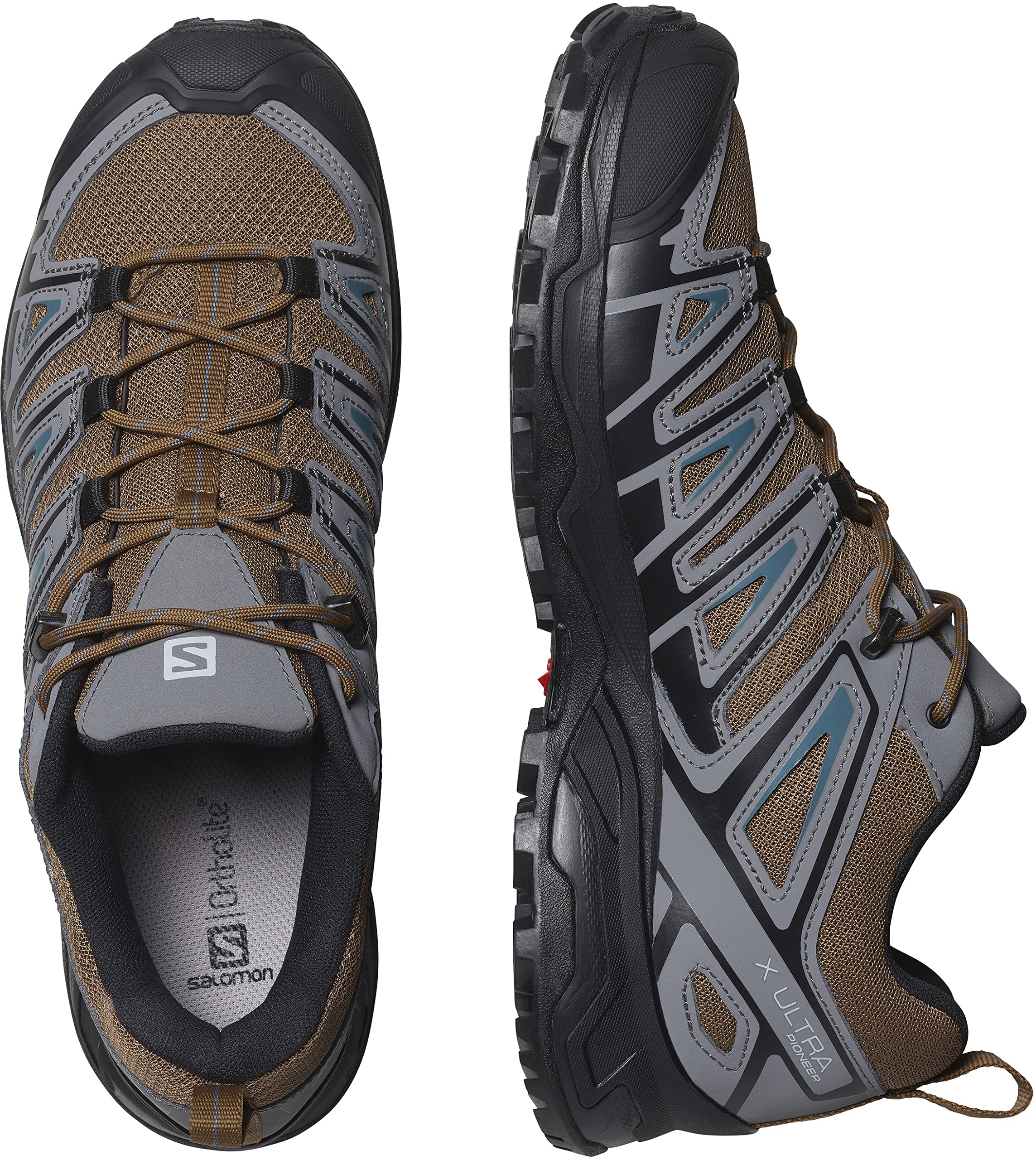 Salomon Men's X Ultra Pioneer Aero Hiking Shoes - Lightweight & Durable Trail Running Shoes for Outdoor Adventures, Hiking, and Backpacking