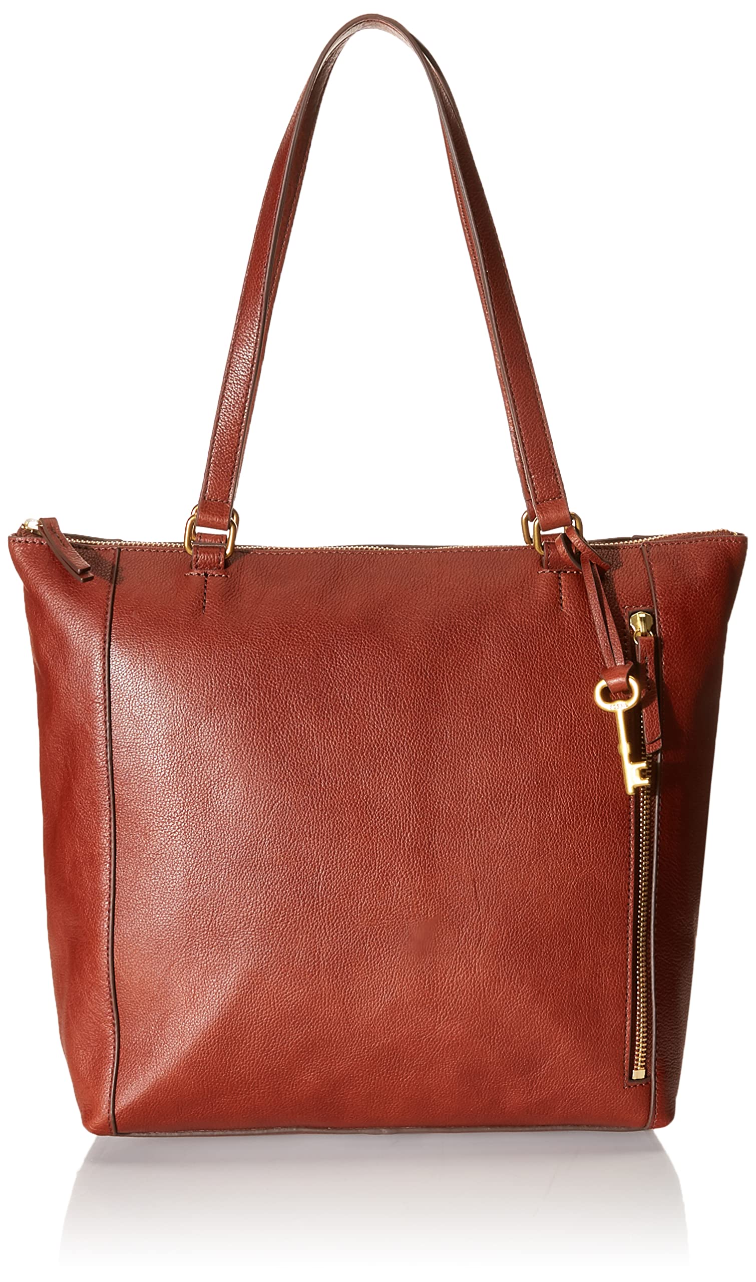 Fossil Women's Tara Genuine Leather Shopper Tote Handbag - Stylish Work Bag, Travel Purse & Everyday Carry Tote for Women