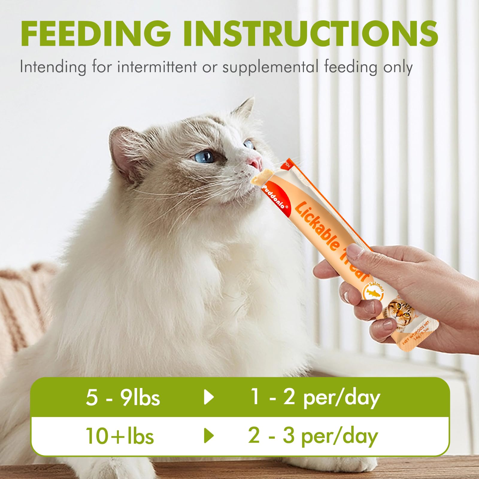 Premium High-Protein Lickable Wet Cat Treats - Healthy Squeezable Puree Cat Snacks with Real Meat (0.5oz/Tube, 20 Tubes) - Perfect for Training, Bonding & Senior Cats with Dental Issues