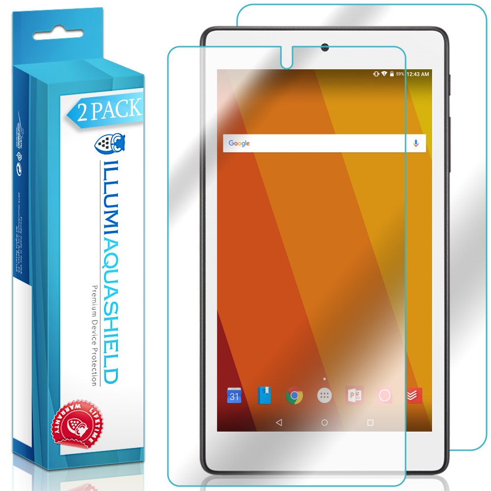 Alcatel OneTouch POP 7 LTE Screen Protector (2-Pack) - HD Clear TPU Film, Bubble-Free, Front & Back Protection | Perfect for Daily Use, Travel & Work
