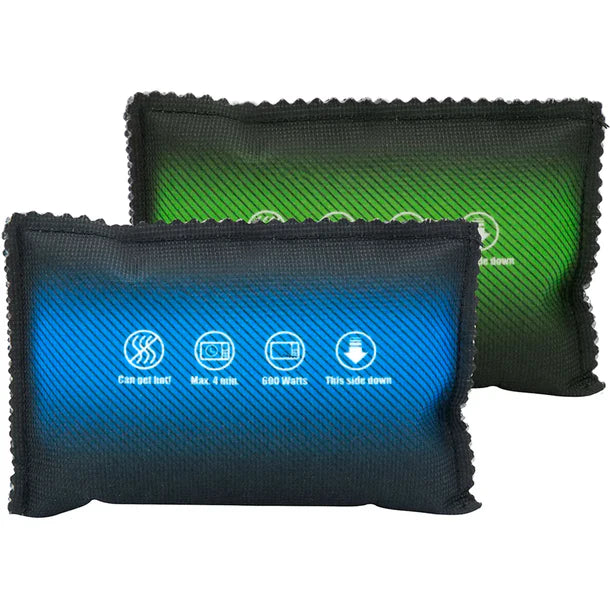Barska AF13772 Reusable Dehumidifier for Home - 2 Pack Moisture Absorber for Closet, Basement & RV - Safe & Eco-Friendly Desiccant