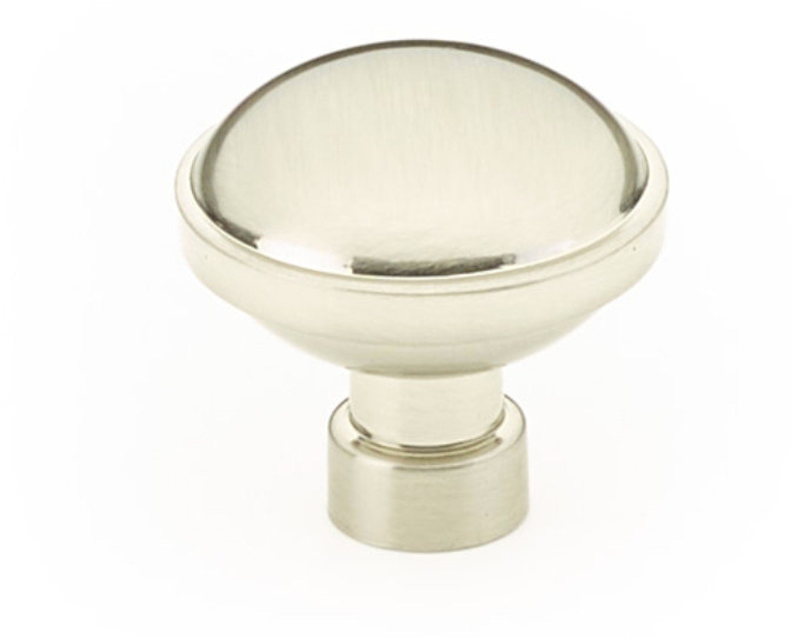 Modern Satin Nickel Cabinet Knobs and Drawer Pulls - Industrial Style Hardware for Kitchen, Bathroom & Furniture (Set of 10) - Perfect for Home Renovation & DIY Projects