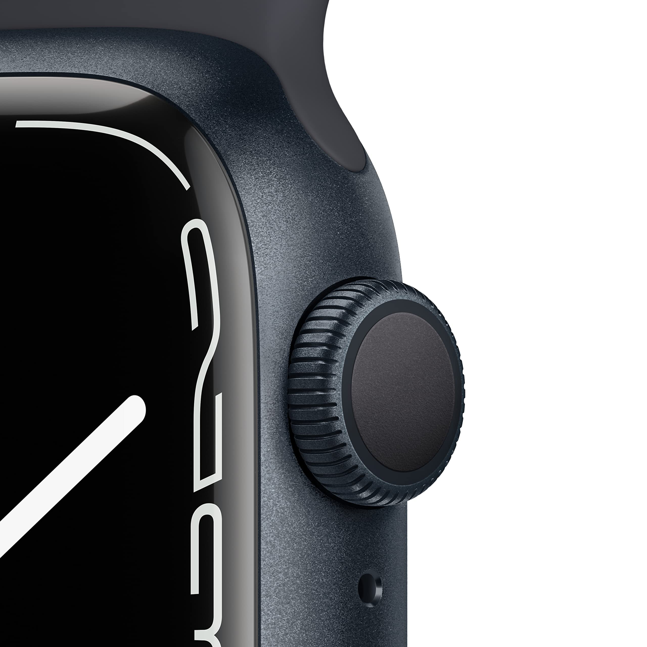 Apple Watch Series 7 GPS 41mm - Midnight Aluminum Case with Midnight Sport Band (Renewed) | Smartwatch for Fitness Tracking, Heart Rate Monitoring & iPhone Connectivity | Perfect for Workouts, Running & Daily Use