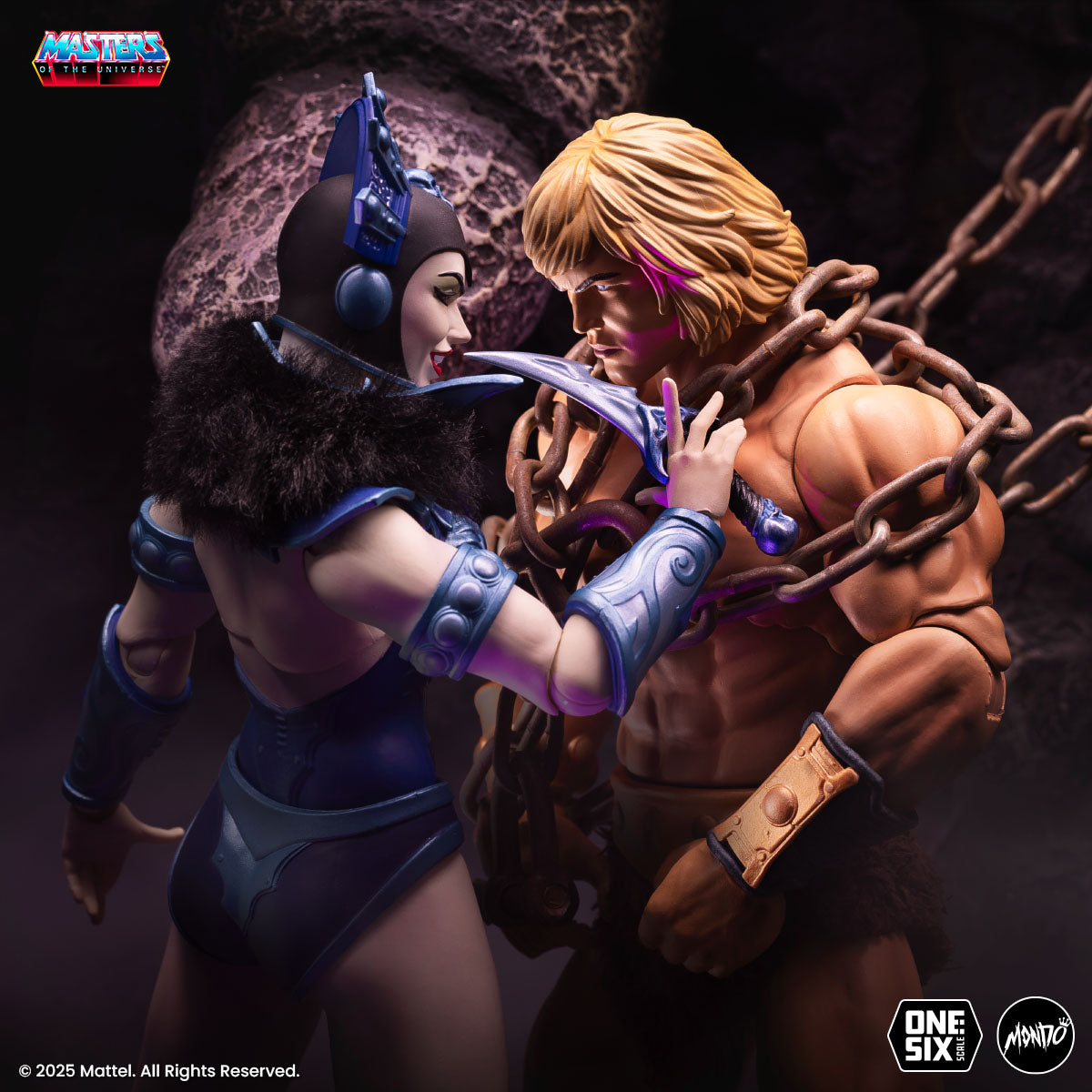 Masters of the Universe Evil Lyn 1/6 Scale Collectible Action Figure - Limited Timed Edition - Perfect for Display, Collectors & He-Man Fans