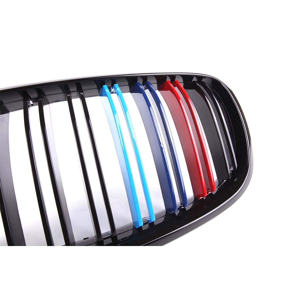 BMW X5 X6 E70 E71 Front Grille Grill Double Kidney Replacement (2008-2014) - Perfect for Car Upgrades & Customization