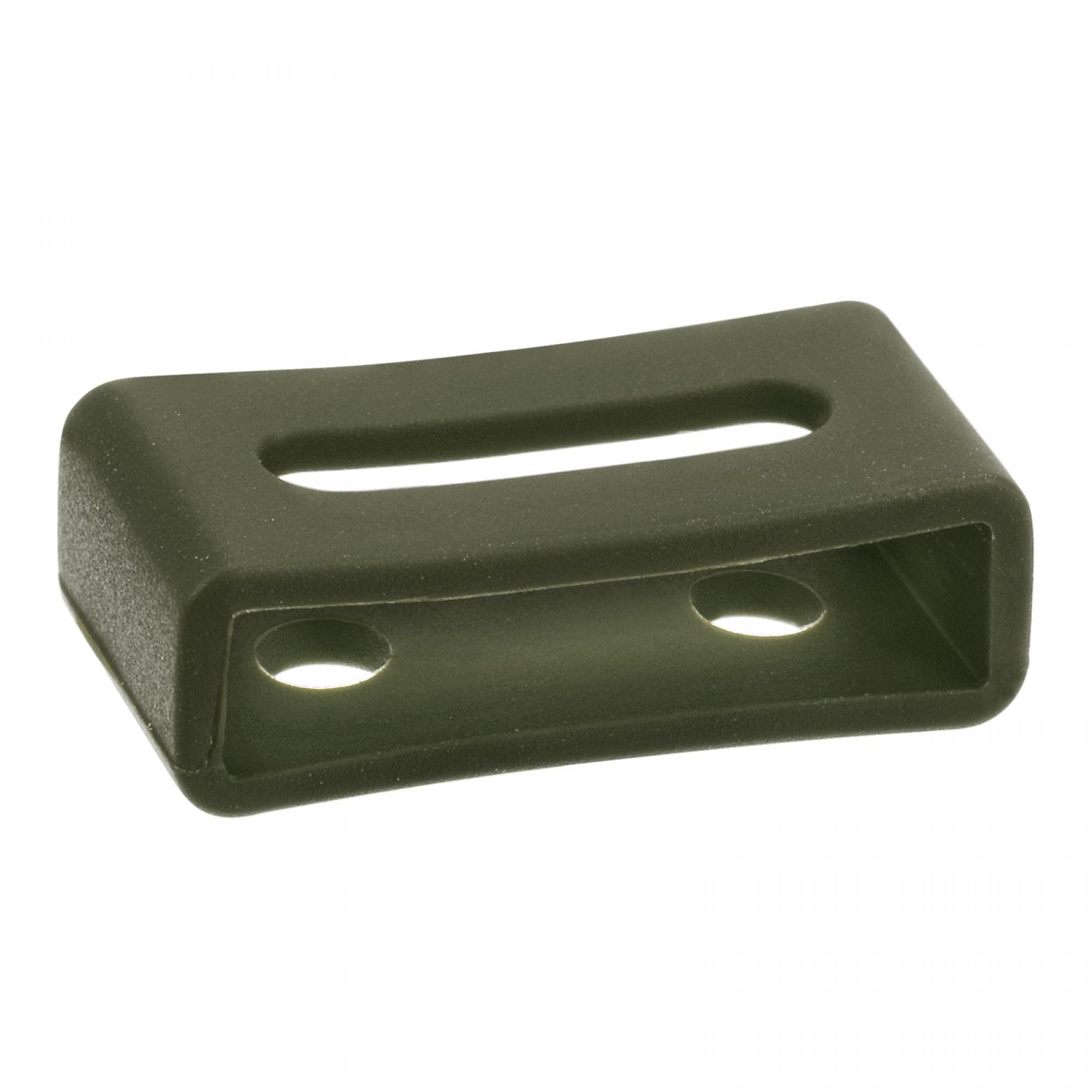 uxcell 24mm Dark Green Silicone Watch Band Strap Loops - Rubber Replacement Fastener Rings Holder Keeper for Men Women, Perfect for Sports Fitness Outdoor Activities