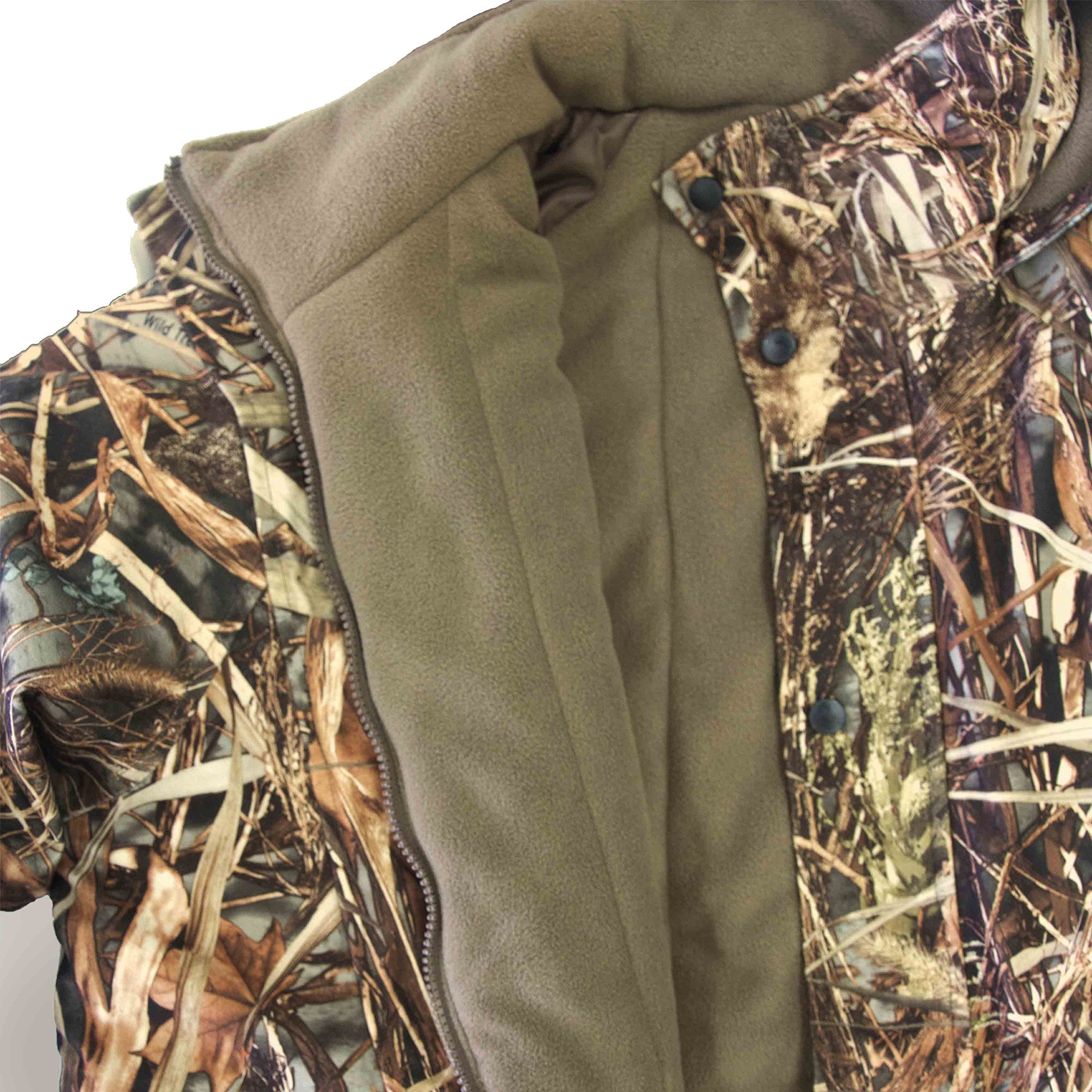 Outfitter Performance Camo Hunting Insulated Parka Jacket for Men - Waterproof Winter Coat for Cold Weather Hunting & Outdoor Activities