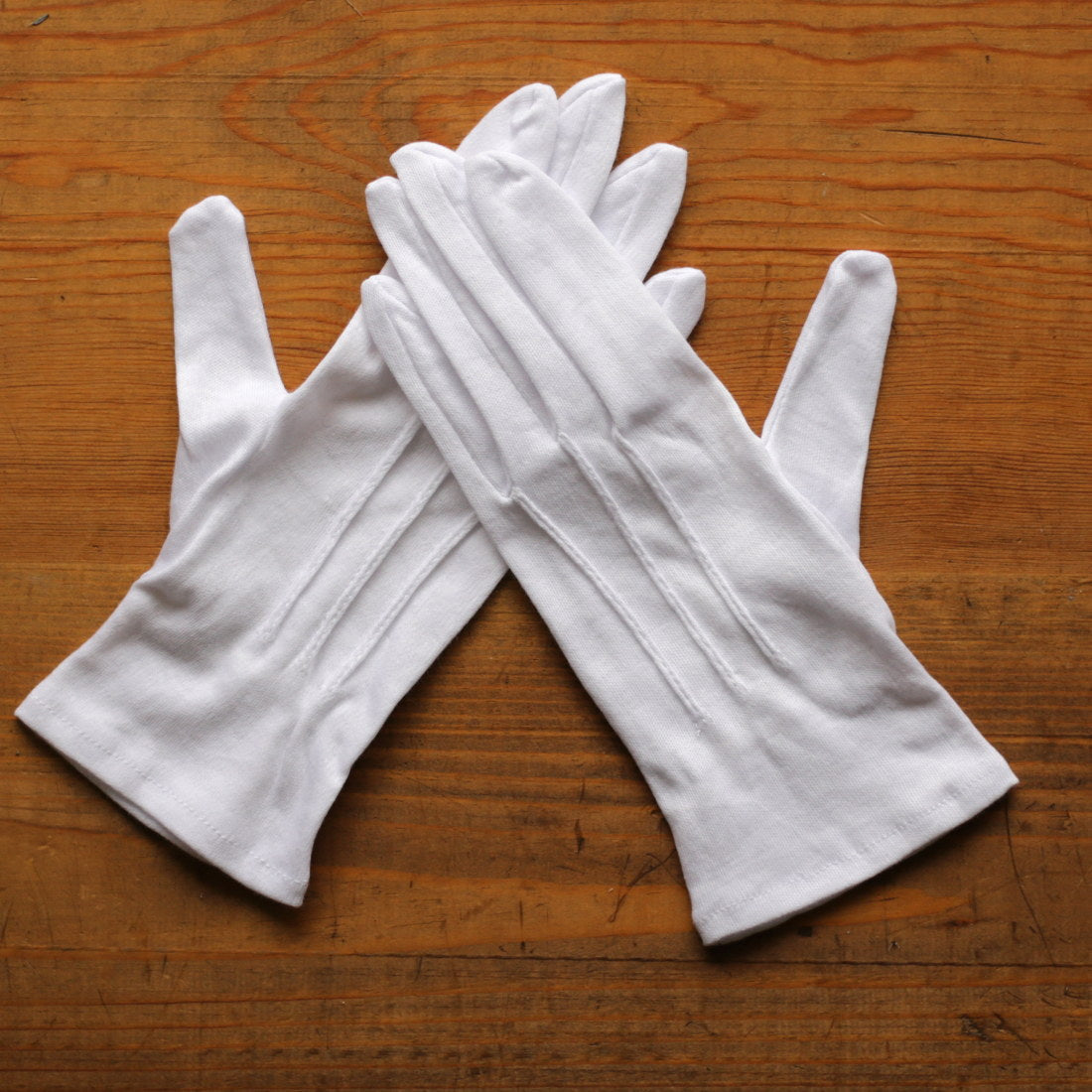 Elegant White Cotton Dress Gloves for Women - Formal & Wedding Accessories - Perfect for Evening Events, Church, and Special Occasions
